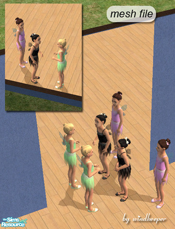 Sims 2 — Wall-size mirror, invisible backside by Windkeeper — Wall-size mirror that is invisible when viewed from the