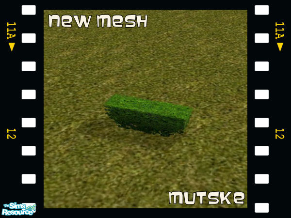 Sims 2 — Mini Shrubs 01 by Mutske — "Mini Shrubs". 3 new meshes.