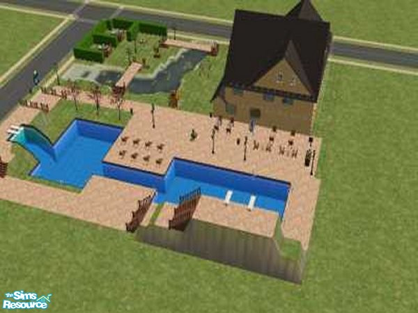 Sims 2 — Fun Place by Heavenly__Rose — The Fun Place has everything to help your Sims relax and forget about everyday