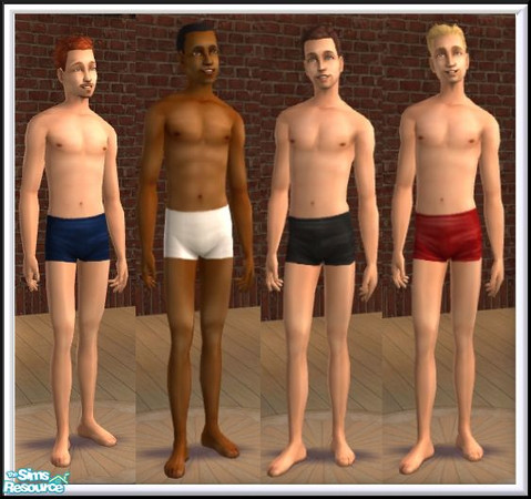 Sims 2 — Short Shorts by elainearora — A set of 4 really short shorts to show your toned body to perfection.Made of body