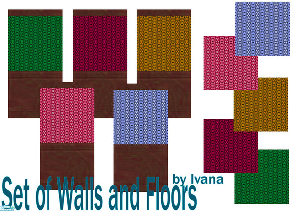 Sims 2 — CWF Set by Ivancica — by Ivana http://www.thesimsresource.com/artists/Ivancica