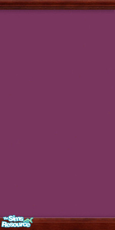 Sims 2 — Windrush by Snowbelle —  a morris design on a purple background.