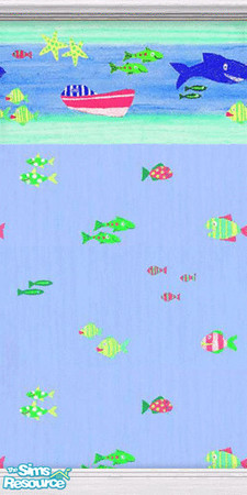 Sims 2 — fishies by Snowbelle — Bright fish, ideal for a childs bathroom.