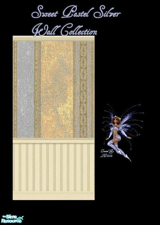 Sims 2 — Sweet Pastel Walls & Floors Collection - 2 by LD202 — Sweet Pastel Silver Walls Collection 