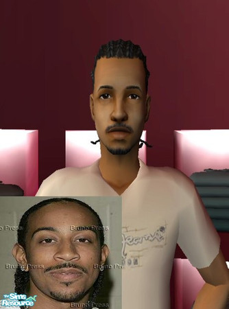Sims 2 — Ludacris by LadyH1973 — Rapper/Actor Ludacris from 2 Fast 2 Furious.