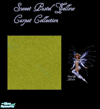 Sims 2 — Sweet Pastel Walls & Floors Collection - 9 by LD202 — Sweet Pastel Yellow Floors Collection