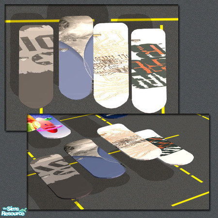 Sims 2 — Four Hover Boards by cemre — Hover boards for your future world...