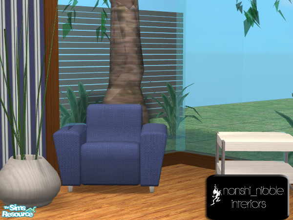 Sims 2 — Aotearoa Beach Bach Chair by Nanshi — Based on BBS Straight Naturals Dining Set