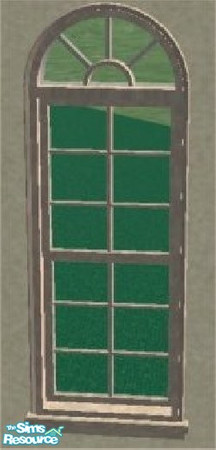 Sims 2 — Skyes Lafentre Window Beige by SkyeEyzz — Recolor of Maxis original in a beige/grey texture.