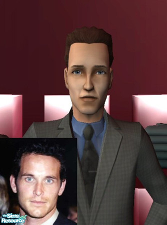 Sims 2 — Cole Hauser by LadyH1973 — Actor Cole Hauser