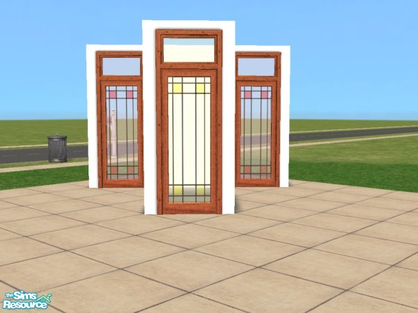 Sims 2 — Stained Glass Set ~ Yellow by oldmember_Samharr01 — ***tsraa