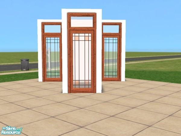 Sims 2 — Stained Glass Set ~ Orange by oldmember_Samharr01 — ***tsraa