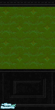 Sims 2 — D2DGoth GreenClover by D2Diamond — Part of the Goth set. ~*~Designed by Diamond~*~