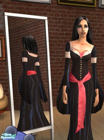 Sims 2 — Lady Gothika by xpurex — I created this sim in the aim to create a sim which would be portrayed as