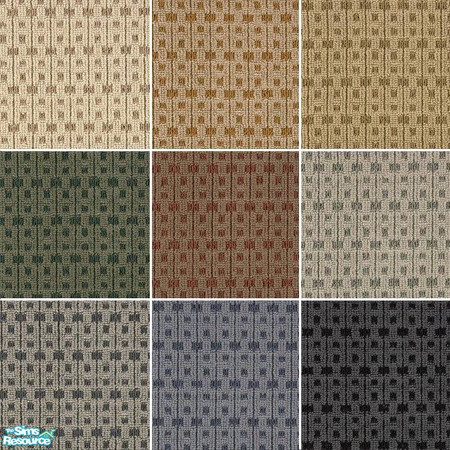 Sims 2 — Metro Carpets by queenmab75 — A set oF metro carpets. *TSRAA Member* 