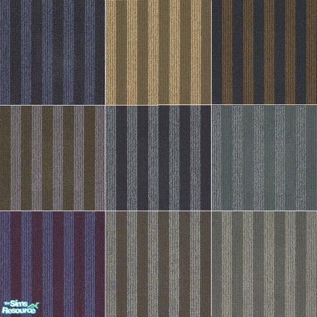 Sims 2 — Striped Carpets by queenmab75 — A set oF striped carpets. *TSRAA Member*