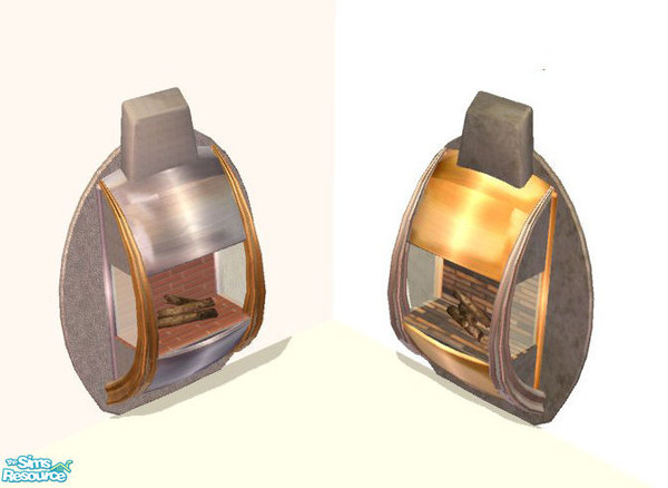 Sims 2 — dh-millenium-fireplace by Dincer — This is the sims2 versions of my previous sims1 objects with some