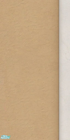 Sims 2 — Rejal Part 8 - Wall 01 C by Murano — Beige wall with white bar.