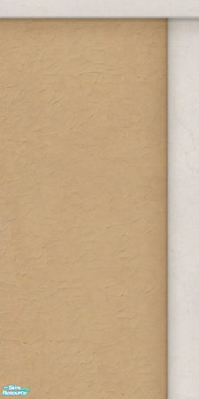 Sims 2 — Rejal Part 8 - Wall 01 I by Murano — Beige wall with white bars.