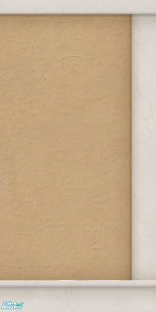 Sims 2 — Rejal Part 8 - Wall 01 L by Murano — Beige wall with white bars.