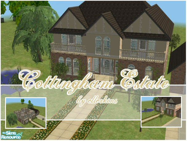 Sims 2 — Cottingham Estate by ellerkins — This charming house was built for my personal use as a legacy home. It features