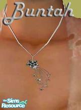 Sims 2 — Shooting Star Necklace by buntah — Shooting Star Necklace to match the Shooting Star Earrings. Requires Dr
