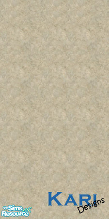 Sims 2 — Plain Stucco by kariminger — One of nine walls that match 3 Maxis tiles all found under the stone section.