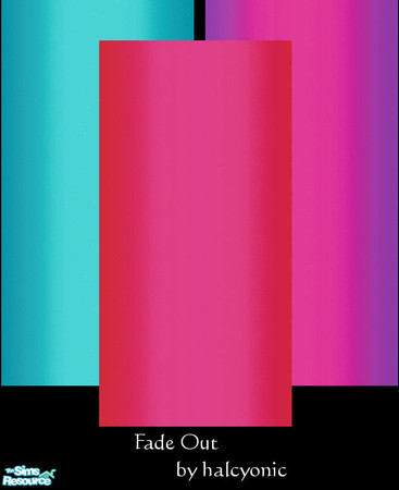 Sims 2 — Fade out wallpaper by halcyonic — This is a set of wallpapers where the colors fade out into other colors. Enjoy