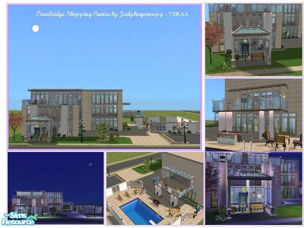 Sims 2 — Pearlridge Shopping Centre by judyhugsnoopy — A new modern design with 3 story,elevator,outside spa &
