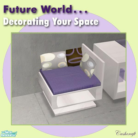 Sims 2 — Decorating Your Space--Chair by Cashcraft — Just because you are station on a barren, crater-filled rock of a