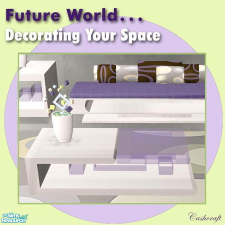 Sims 2 — Decorating Your Space--Coffee Table by Cashcraft — Just because you are station on a barren, crater-filled rock