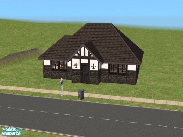 Sims 2 — Medieval Starter #3 by devil_shark — A medieval starter home with the basic furnishing, that your starter sim