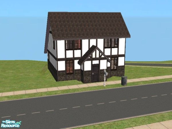 Sims 2 — Medieval Starter #5 by devil_shark — A medieval starter home with the basic furnishing, that your starter sim
