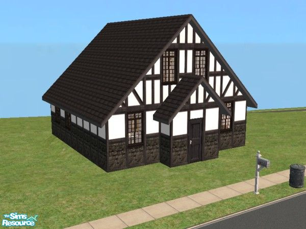 Sims 2 — Medieval Starter #4 by devil_shark — A medieval starter home with the basic furnishing, that your starter sim