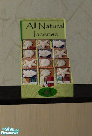 Sims 2 — Handmade Incense Counter Display by HChangeri — This is part of the Aroma Store set. You sims still purchase the