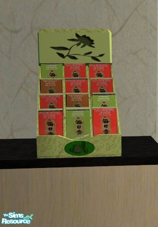 Sims 2 — MorningStar Incense Counter Display by HChangeri — This is part of the Aroma Store set. You sims still purchase
