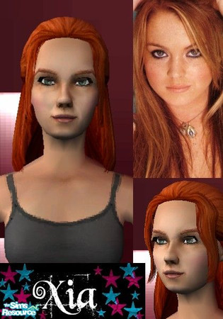 Sims 2 — Lindsay Lohan by xiamc — I think no description is needed... right?