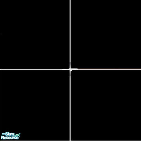 Sims 2 — Black and Silver Flooring by nevaberry — This is a black tile with silver lining. By Nevaberry.