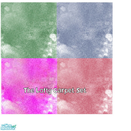 Sims 2 — The Lofty Carpet Set by simmyfan2852 — The Lofty Carpet set matches the Lofty Wall Set. Make any room lofty-er