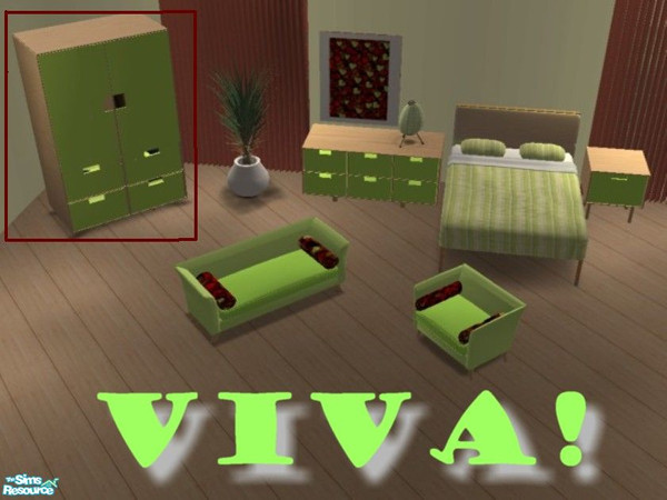 Sims 2 — Viva! Dresser by Cymoril1 — This is a recolour set consisting of meshes from Nanshi_Nibbles' True Romance Lounge