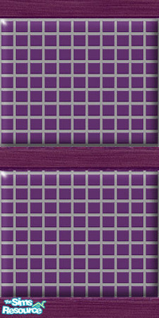 Sims 2 — Saturn Wall Tiling by buntah — This is one of the tiled walls for my Saturn Living set.