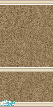 Sims 2 — Jade's Ochre Wall with Chair Rail by Jade0229 — A beautiful ochre wall with top and bottom baseboards and a
