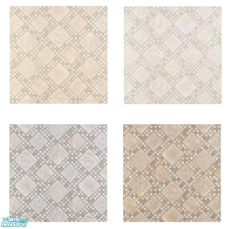 Sims 2 — Diamond Flooring by queenmab75 — A set of tiles with a diamond pattern.