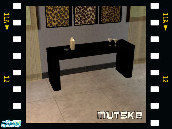 Sims 2 — Animal Living Buffet by Mutske — Recol from the set West Elm Living by Nanshi Nibble. Please download the
