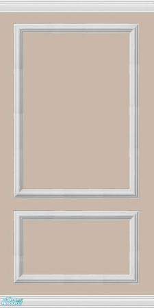 Sims 2 — Double Frame Set/Pastels -  Rosy Brown by Halfcreek — created by Halfcreek