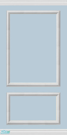 Sims 2 — Double Frame Set/Pastels -   Pale Blue by Halfcreek — created by Halfcreek