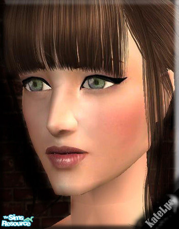 Sims 2 — Cat Eye Liner by TSR Archive — Cat eyeliner for your sims!