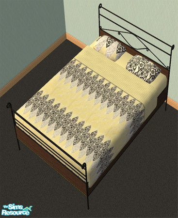 Sims 2 — Anthropologie Quilted Bedding - 0 by agaliha5 — A set of beautiful quilt bedding from Anthropologie. No mesh