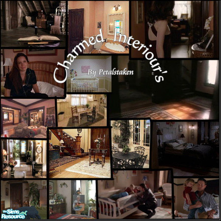 Sims 2 — Charmed Manor Interior by kollens — A Collected of Charmed Interior Paints & Wallpapers to make the Manor as