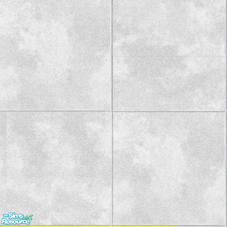 Sims 2 — White Poured Floor by Huw — A white poured floor based on the original Maxis Black Poured Floor that shipped